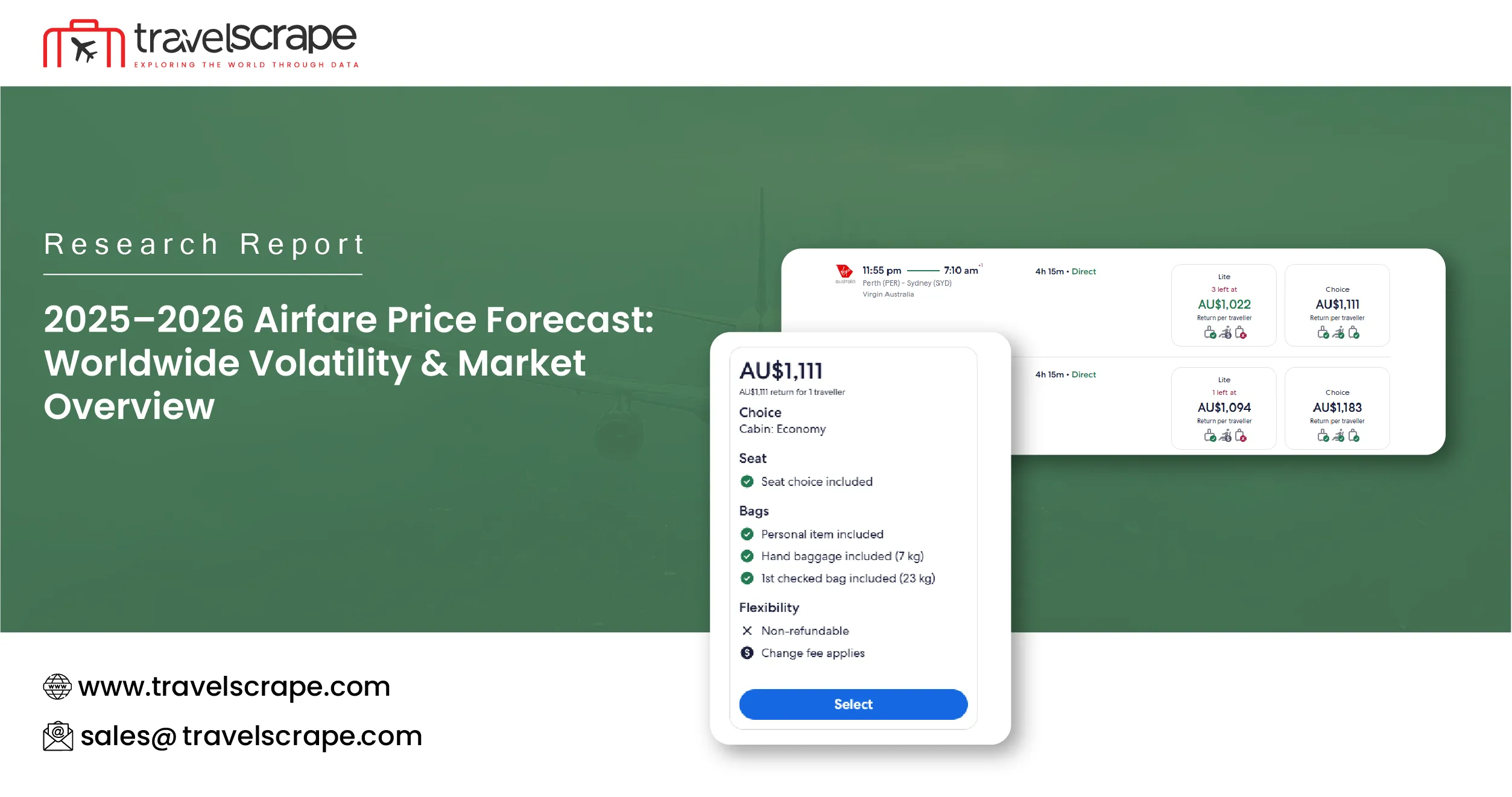 2025–2026 Airfare Price Forecast for Worldwide Volatility